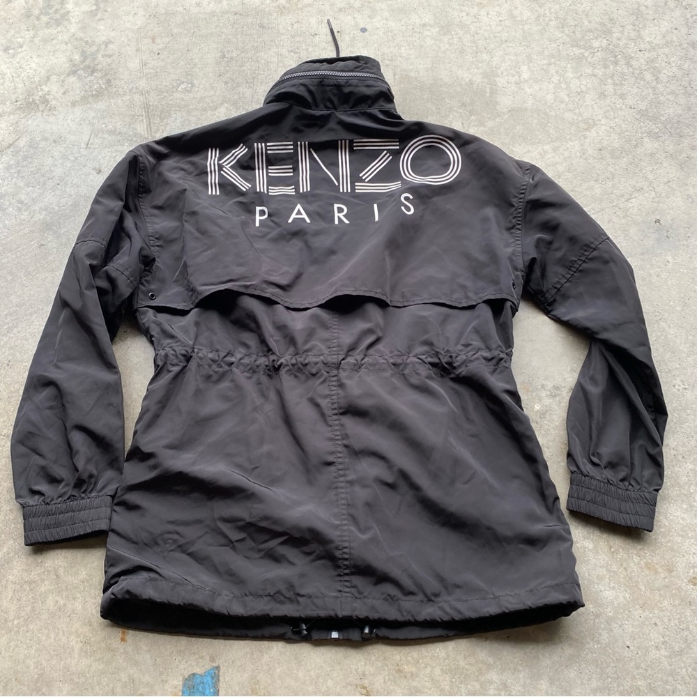 Kenzo Logo Black Nylon Feminine Windbreaker EUC
Small - Picture 2 of 8